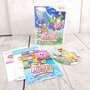 Kirby's Return to Dream Land (Nintendo Wii, 2011) CIB - COMPLETE w/Manual TESTED